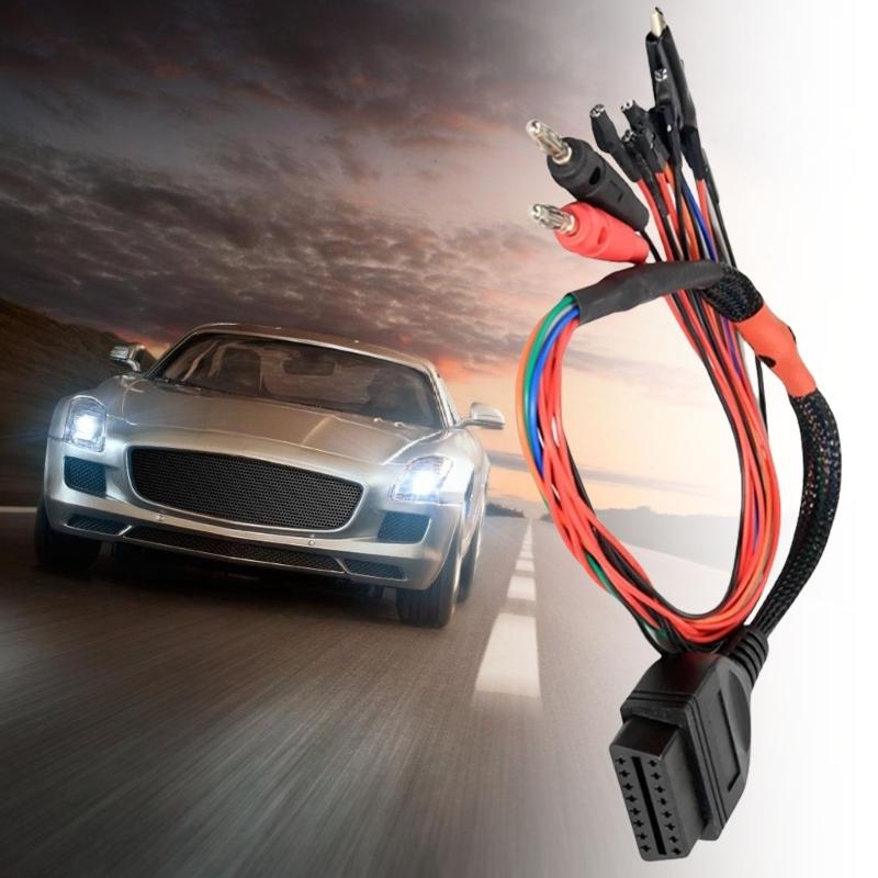Pinout Cable for MPPS V13 V21 OBD OBD2 Diagnostic Adapter Triple Cores Cable Stable Performances