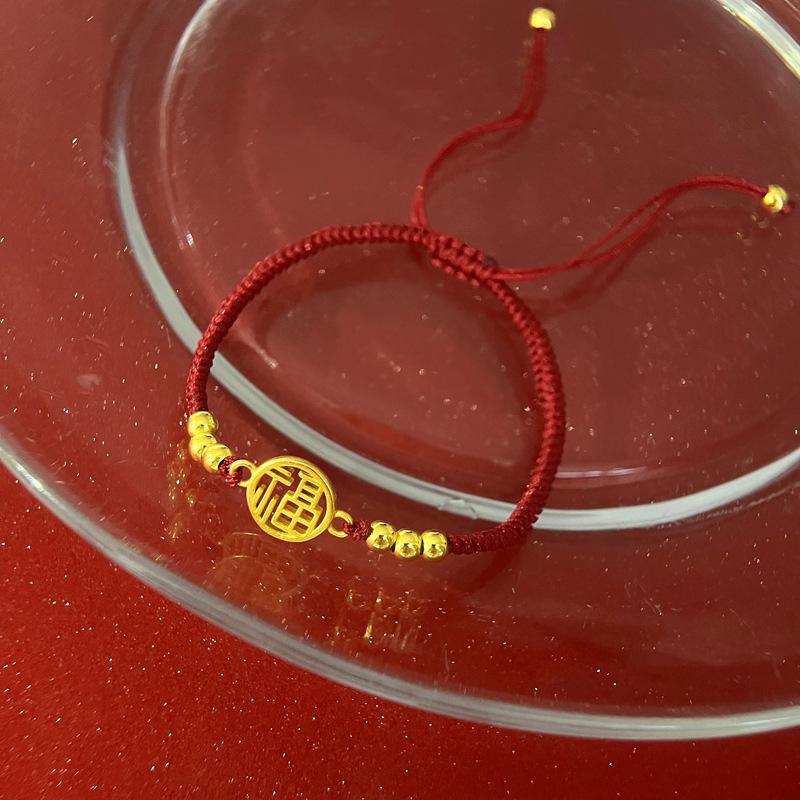 Браслет из бисера ручной работы бренда Xiaofu с простым темпераментом и годом рождения