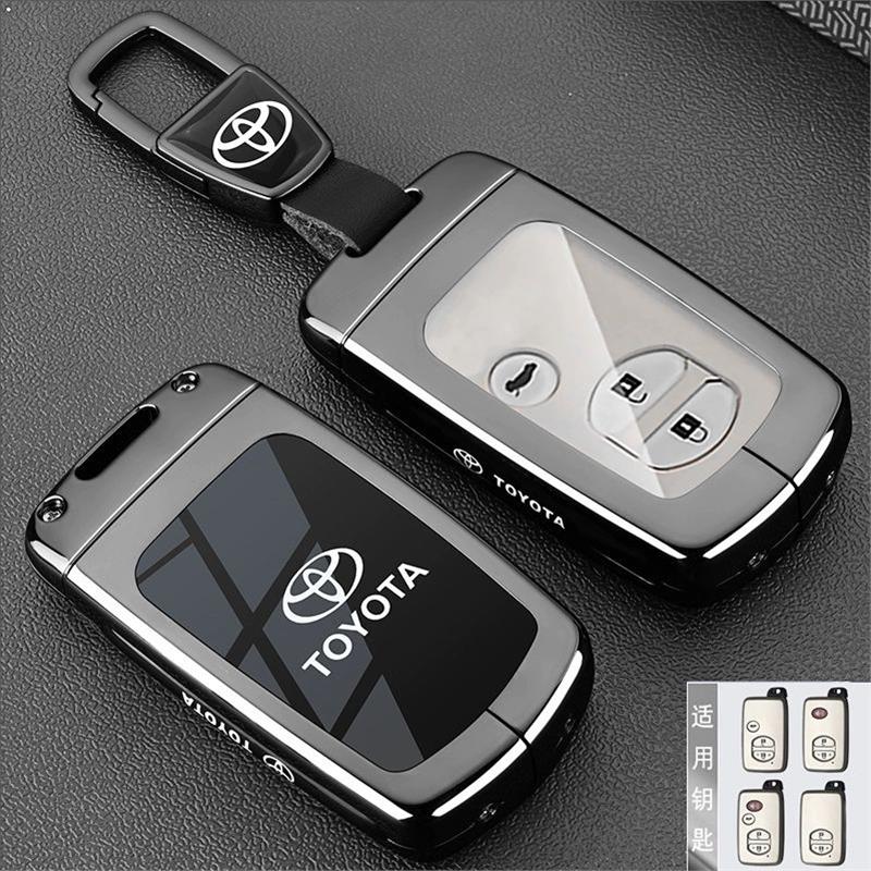 svagd6 Compatible with Toyota Alphard Key Cover for Noah, Sienna, Sienta, Superb, Voxy, Tundra, Sequoia, and Truck Car Bag Buckle Shell