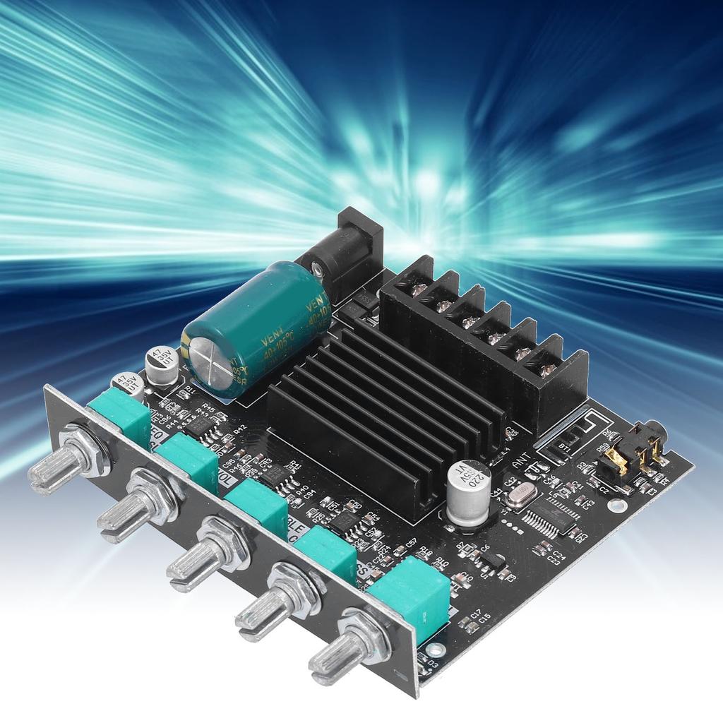ZKMT21 Bluetooth Amplifier Board 2.1 Channel Digital Audio Power Amplifier Module