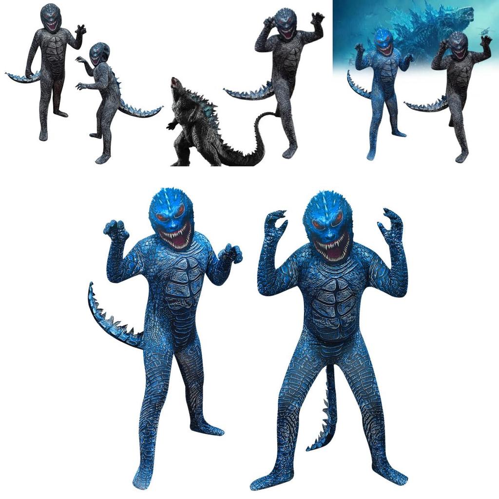 Костюм Монстра для Мальчиков Прочный Ацетатное Волокно Безопасный для Всех Сезонов