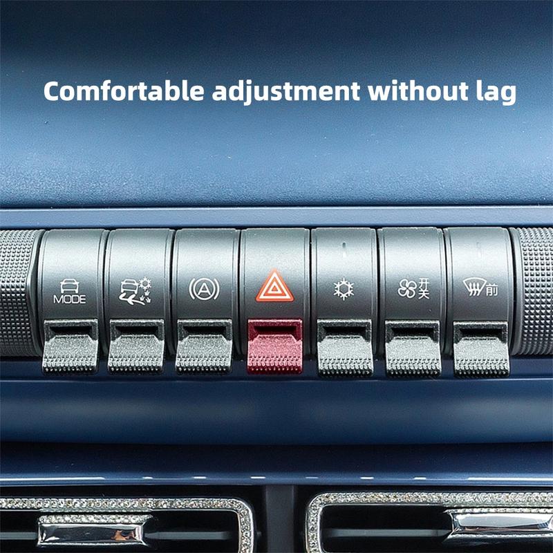 For BYD Dolphin Seagull Car Center Control Navigation GPS Button Knob Decoration Cover for Dolphin Mini -2025 Accessories