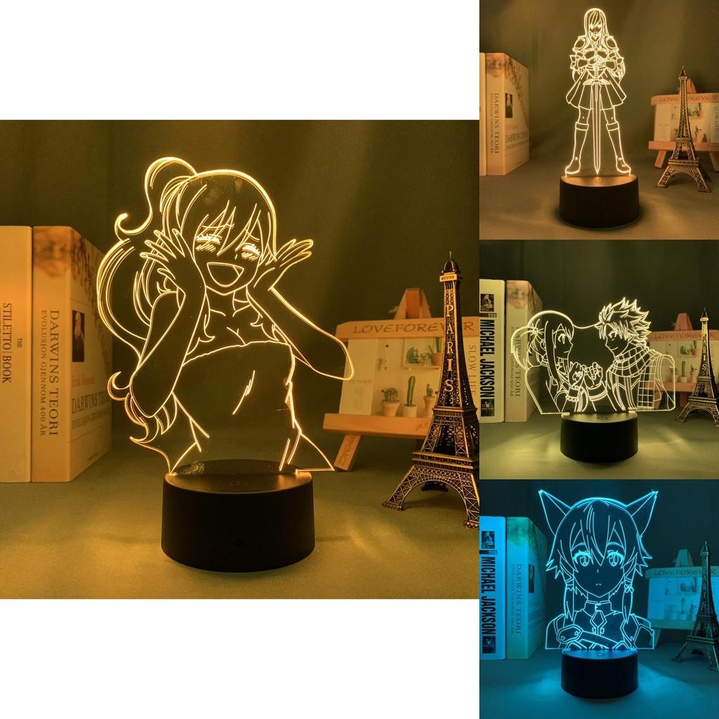 Fairy Tail Led Night Lamp With Color Changing Features And Usb Power For Kid Room