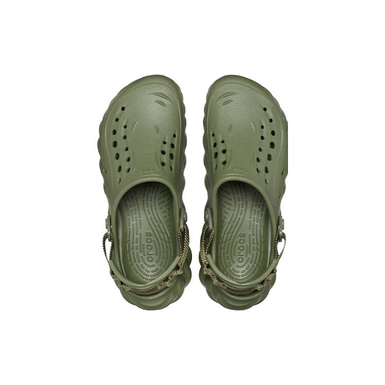Crocs Echo EVA Breathable Durable Sport Sandals Unisex Sandals Green 207937-309