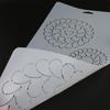 Quilting Templates Floral Line Quilting Stencil Reusable Plastic Sewing Stencil Patchwork Tool for Painting On Bag Shirt