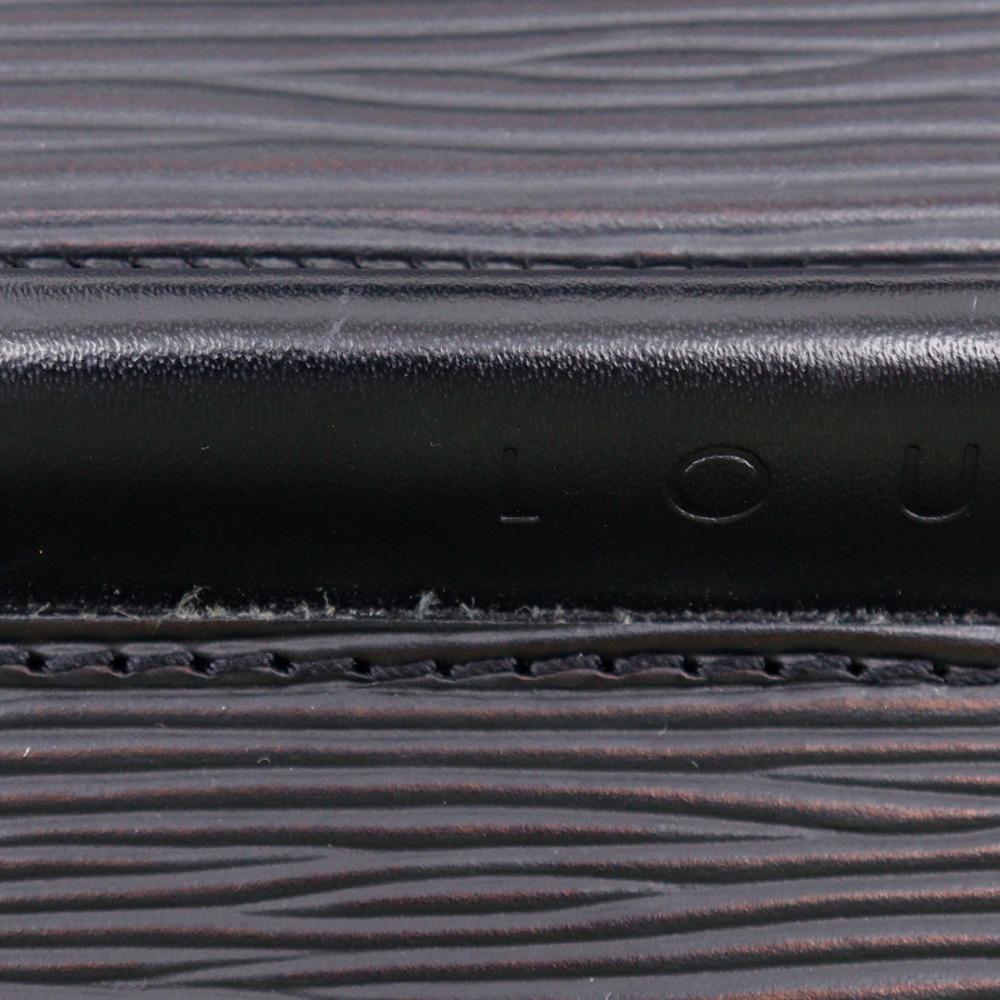 Louis Vuitton Dinar Shoulder Bag M52022 Noir Black Epi Leather Women Used