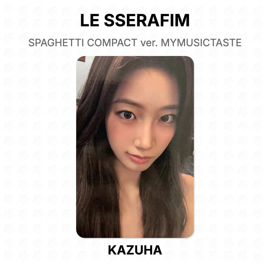 LE SSERAFIM СПАГЕТТИ КОМПАКТ версия. Официальная фотокарточка MYMUSICTASTE