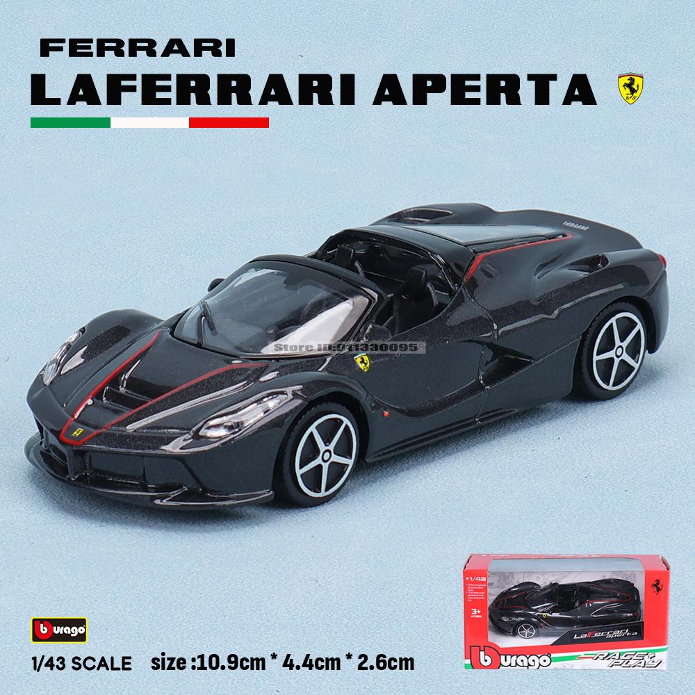 Ббураго 1:43 Несколько стилей Ferrari Purosangue sp2 488GTB 250GTO SF90 ROMA сплав роскошный автомобиль литая модель автомобиля игрушка подарок