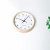 KATOMOKU Muku Clock 13 Maple Wall Clock Continuous Second Hand Radio H. km-104HMRCS 306mm (SKP Clock)