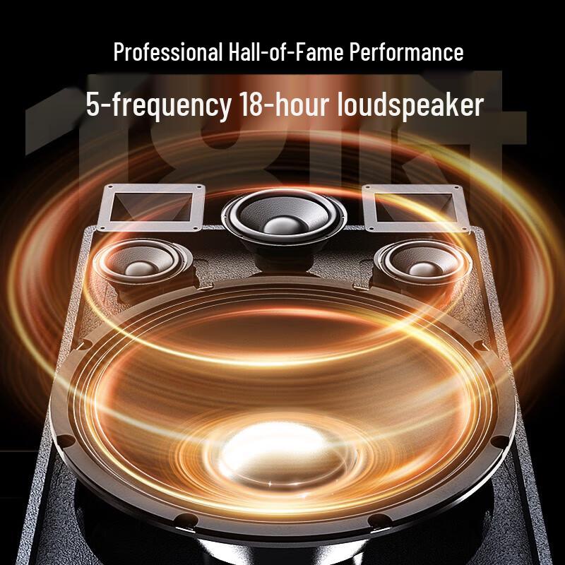 Портативная KTV смарт-колонка Sansui Q189 Pro 1T с дисплеем