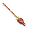 Edonsa Sword Weapon Figure Plastic Model Toy Sword Action Miniature Mini Model Decoration Photography Alloy Collection Equipment Red Gold B 1/12