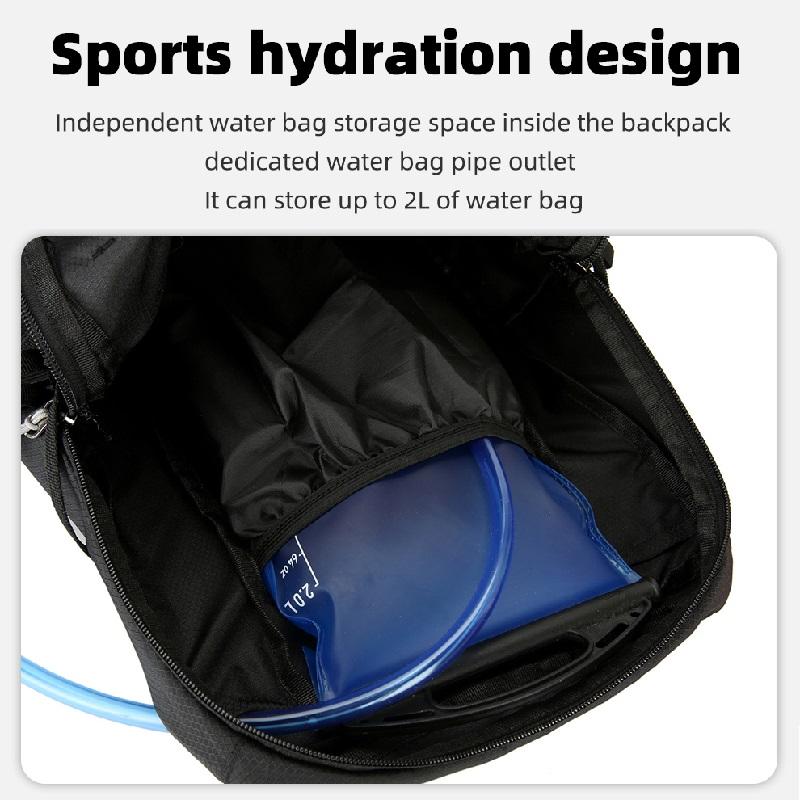 Foldable Multi-functional Outdoor Lightweight Hiking Backpack, Folding Backpack, Travel Water-resistant Daily Backpack