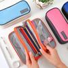 Multifunctional Three-layer Pencil Case Student Creative Waterproof Stationery Large-capacity Storage Bag