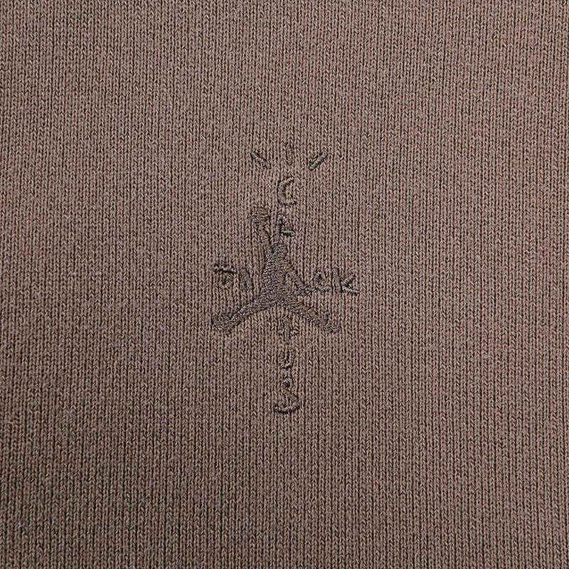 Jordan Удобная куртка с капюшоном и застежкой-молнией, с длинным рукавом, мужские куртки, коричневые DZ5501-275