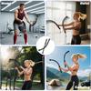 2pcs Cordless Battle Rope Multifunctional Power Training System Arm Strength Home Gym Equipment for Full Body Workout Unisex