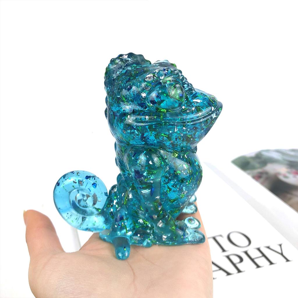 Силиконовая форма 3D Форма ящериц Форма для эпоксидной смолы для DIY украшения Орнамент Ручная работа Поделки Форма для гипса