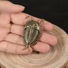Brass Ancient Insect Cambrian Trilobite Small Statue Office Desktop Ornaments Tea Pets Crafts Animal Figurines Miniatures Toy