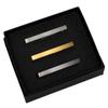 Tie Made In Clip Phosphor Satin Finished of [Tabarat] Pin, Men's, Japan, Type, Bronze, Tps-014 (Set 3)
