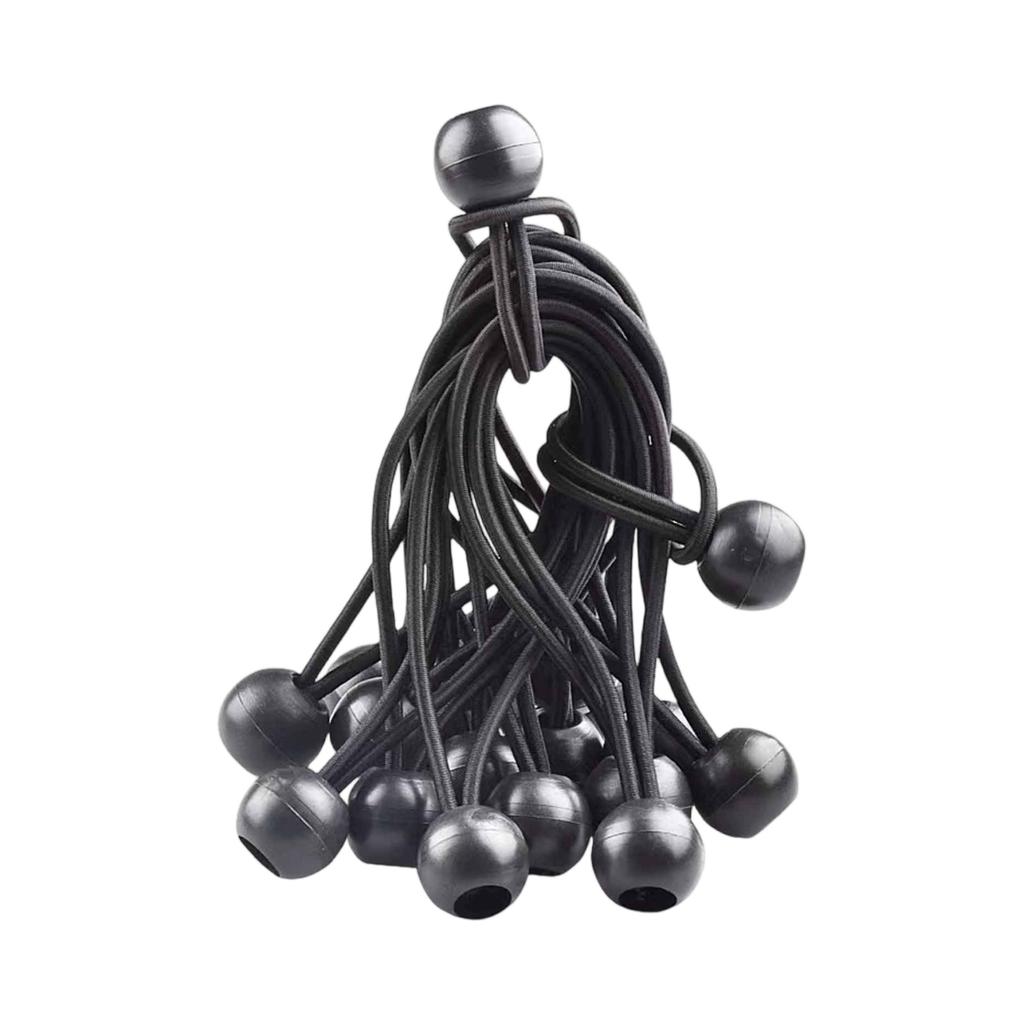 Эластичный шарик-банджи – Круглая веревка для палаток для кемпинга, батутов и хранения на открытом воздухе, Фиксированная веревка с пряжкой