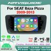 Car Radio with Carplay Android Auto for SEAT Ibiza Pizza 09-13 IPS Touch Screen GPS Navigation Intelligent Systems AHD