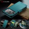 CaseMe-023 Flip Leather Case For iPhone 17 Pro Max Luxury Magnetic Wallet Card Slots Cover Stand Protectives Skins Shell