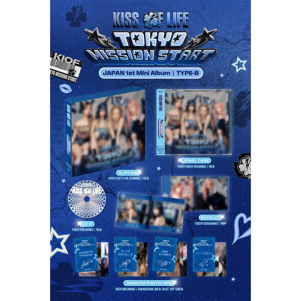 Kiss Of Life Япония 1-й мини-альбом [TOKYO MISSION START]