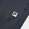 Fila Однотонные зауженные беговые спортивные брюки из высокоэластичного трикотажа для женщин, темно-синие A11W342604A-NV