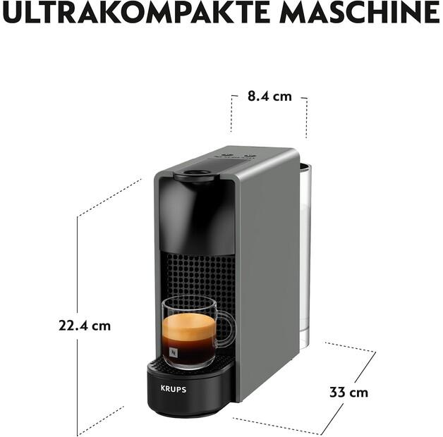 Capsule Coffee Machine Krups XN 110B Essenza Mini