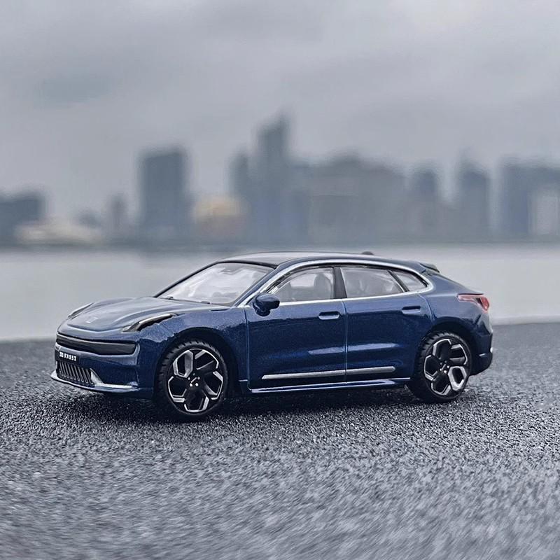 1:64 ZEEKR X ZEEKR 009 ZEEKR 001 Car Model ZEEKER 001 Car Metal Alloy Model Toy Car For Kid Gifts Collection Display box