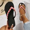Fashion Women Summer New Fashion Bohemian Slippers Flip Flop Platform Wedge Sandals Beach Simple Leisure Women Shoes Home Slides Women