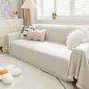 Cream Wind Snow Neil Sofa Towel Full Coverage Warm Nordic Blanket Solid Color Fashion One Piece Dust-proof Tassel Chair Mat