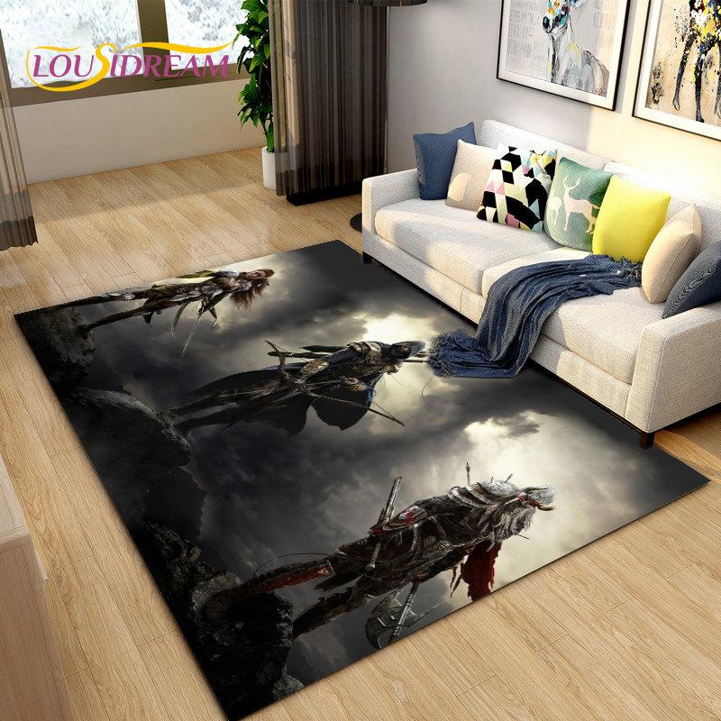 Большой коврик для игры The Elder Scrolls, коврик для геймера, коврик для гостиной, спальни, дивана, коврик для украшения, детский нескользящий напольный коврик