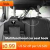 Car Sticker Tesla Car Headrest Hanger Hook Seat Back Phone Holder Fastener Clip For Tesla Model 3 S Y X