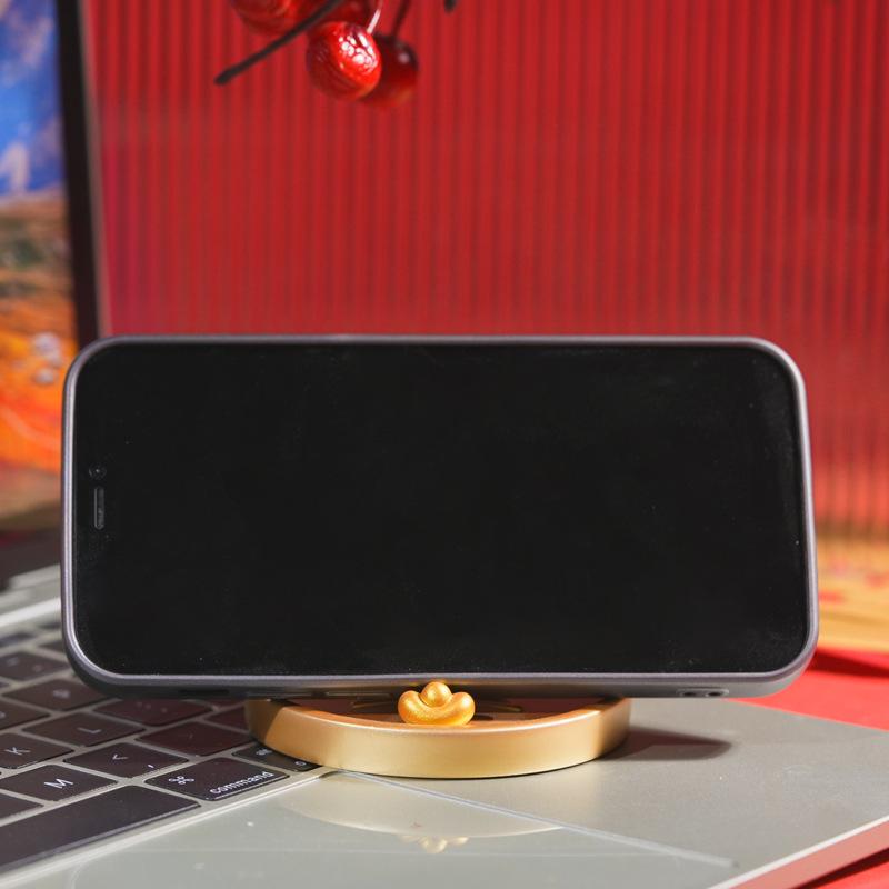 Подставка для телефона в виде дамы эпохи Тан - Милое настольное украшение, Смоляная фигурка для дома или гостиной.