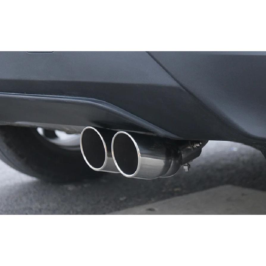 For Toyota C-HR CHR 2016 2017 2018  Stainless Steel exhaust muffler tip Car Accessories
