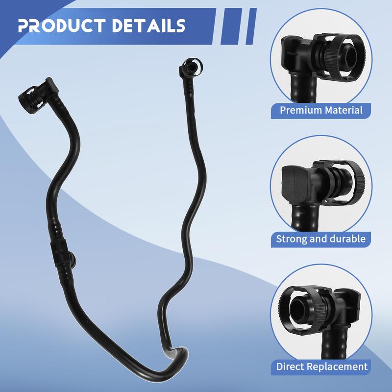 AT-13907601515 Fuel Tank Breather Line For BMW E84 E89 F20 F20N F21 F21N Radiator Coolant Hose Water Pipe