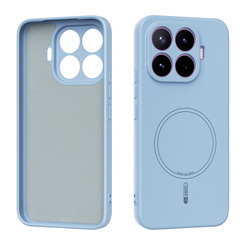 Мягкий жидкий силиконовый невидимый чехол для Xiaomi Mi 17T/17T Pro, магнитный, для беспроводной зарядки, противоударный, защитная крышка