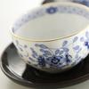 Набор чайника и чашек Narumi Milano Blue, 11 предметов, с цветочным узором, японский керамический чайный набор