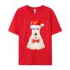 Scottish Terrier Christmas Idea For Women Xmas Scottie Dog T Shirt Cotton Clothes Humor Winter T-Shirt