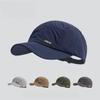 Ultra-thin Mens Mesh Hat Sunshade Quick-drying Dad Hat Fashion Short Brim Baseball Cap  Summer