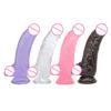 Large Artificial Penis Curved Upturned Manual Dildo Adult Butt Plug Masturbation Device Sexy Sex Product