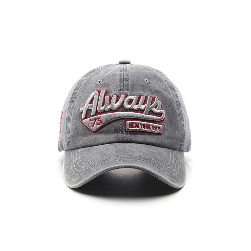 Washed Retro Baseball Cap Summer High-Quality Sun Hat for Men Women Outdoor Sports Breathable Cotton Fashion Adjustable Cap