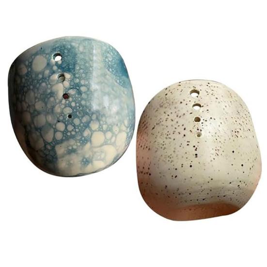 Pottery Herb Stripper Bowl Multifunctional Peeling Tools for Cilantro Rosemary Cedar Kitchen Cooking