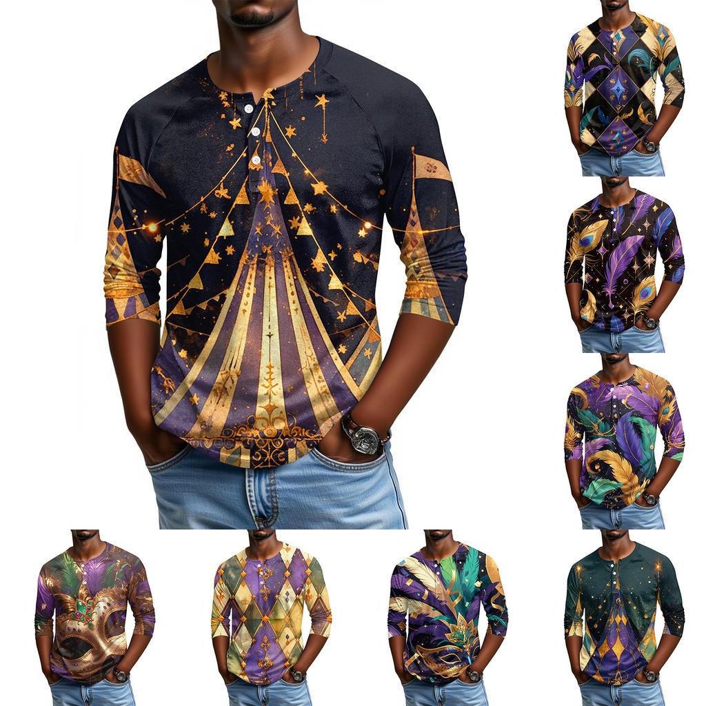 Мужской топ с рукавом реглан и рукавом три четверти