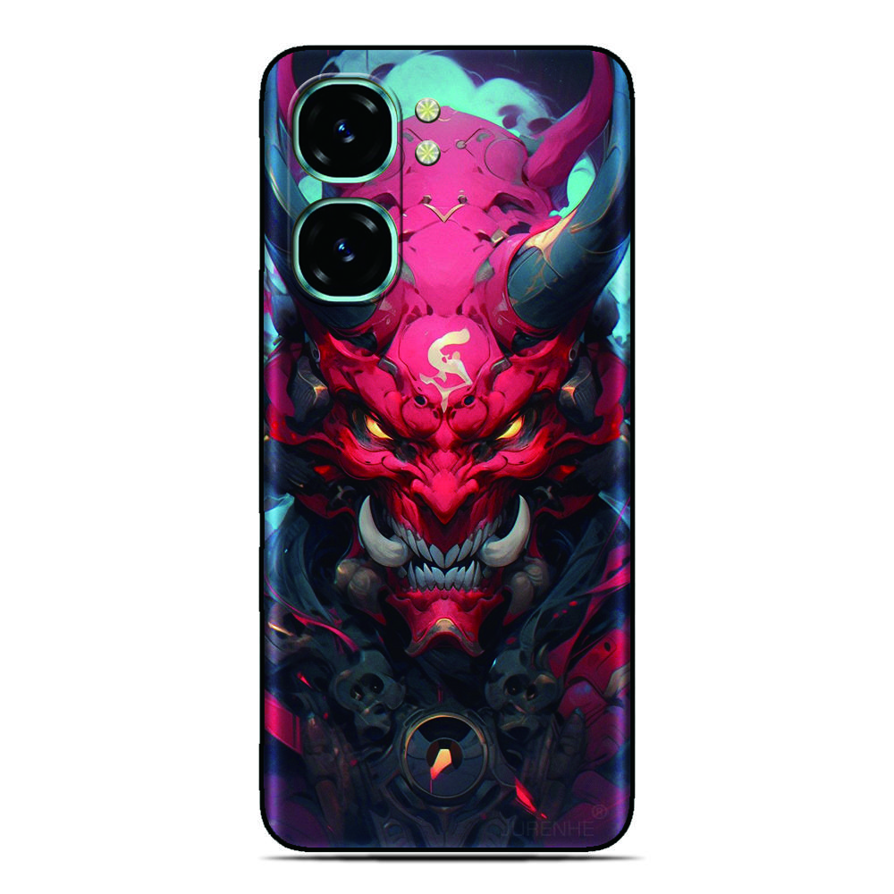 Samurai Mask Phone Case For Oukitel C69 C3 C2 C68 C62 C61 C57s C57 C58 P1 C1 Pro C59 C53 C51 C50 C38 C36 C35 C21 WP50 Cover