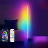 Wow, Colorful Bluetooth Floor Lamp for Living Room or Bedroom with Remote-Controlled Music Atmosphere, Nordic Corner Lamp.