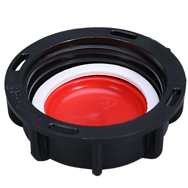 Крышка клапана бочки IBC: Бабочковые/Шаровые клапаны S60 и S100, Крупная/Мелкая резьба, Уплотнительная крышка 62 мм