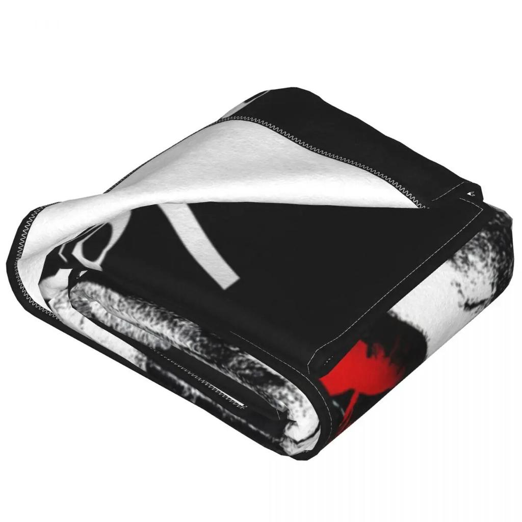 Deftones Alternative Metal Band Blanket Skull Travelling Flannel Throw Blanket Soft Durable Chair Sofa Bed Bedspread Gift Idea