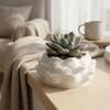 3D Printed Plastic Nursery Pots Lotus Shaped Jewelry Storage Box Succulent Plant Pot  Garden