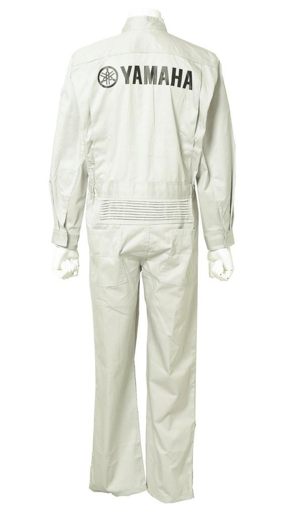 YAMAHA Actfit Mechanic Suit WY-207, Light Gray, Size 3L, 90792-M0293